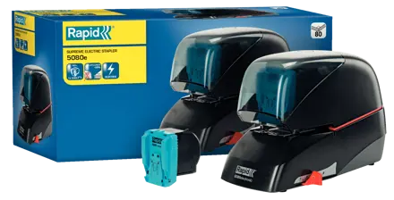 Electric Stapler Rapid Supreme R5080e, 80 sheets