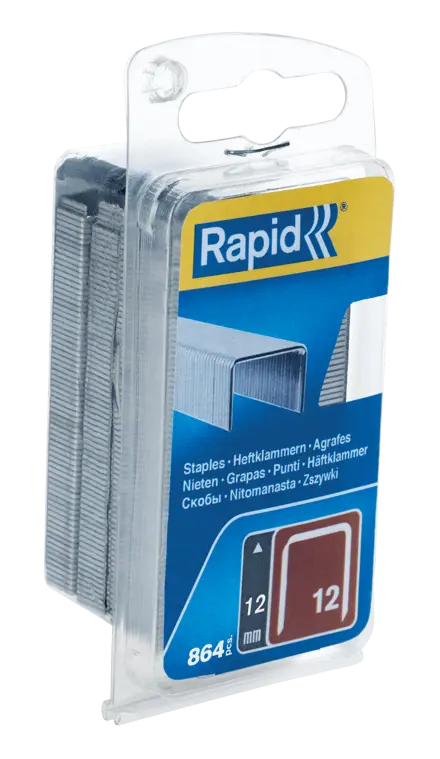 Rapid Nr. 12 bredtrådshæfteklammer 12 mm