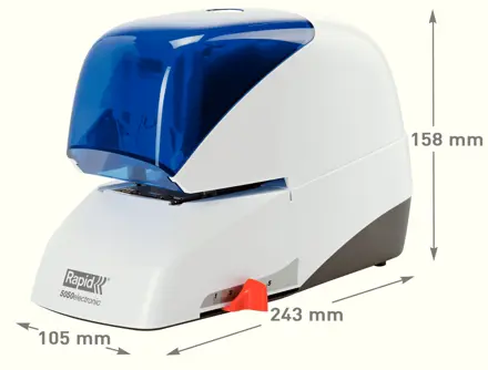 Elektrisk hæftemaskine Rapid Supreme R5050e, kontaktløs, 50 ark