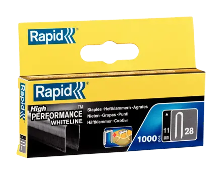 Rapid Nr. 28 kabelnieten wit 11 mm