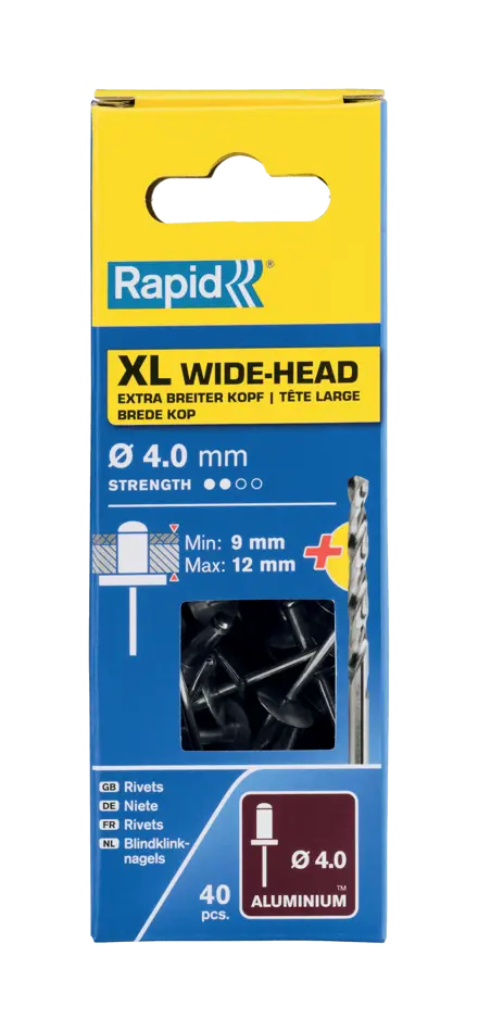 Rapid XL-nitte Ø 4 x 16 mm