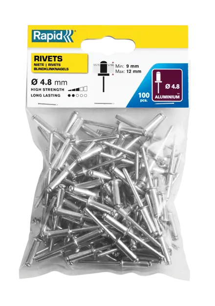 Rapid standardnitte Ø 4,8 x 16 mm