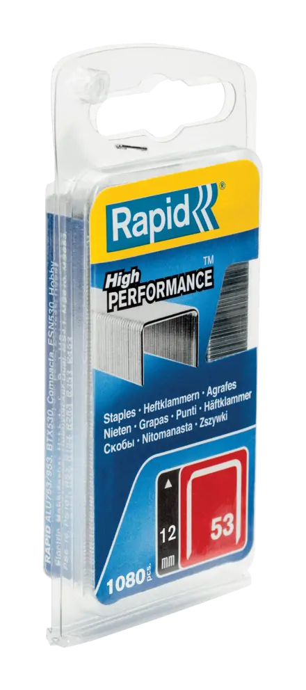 Rapid Nr. 53 fintrådshæfteklammer 12 mm