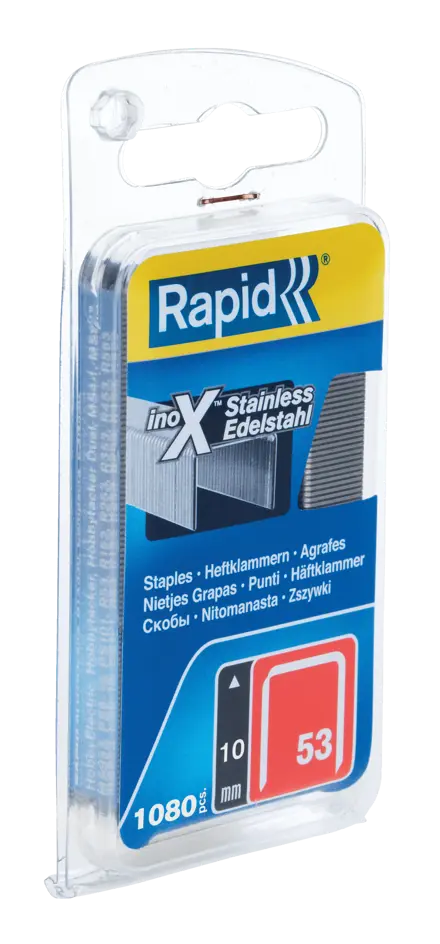 Rapid Nr. 53 dundraadnieten RVS 10 mm