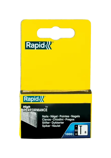 Rapid Nr. 8 brads RVS 50 mm