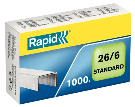 Rapid Standard Staples 26/6