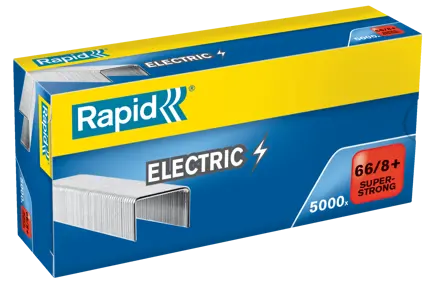 Rapid SuperStrong Staples 66/8+ Electric