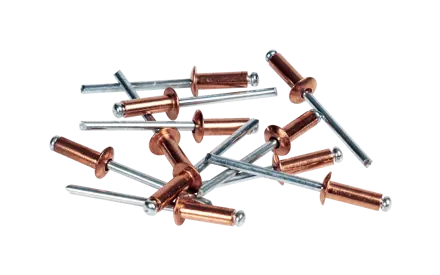Remaches Rapid cobreados Ø4,0 x 10 mm