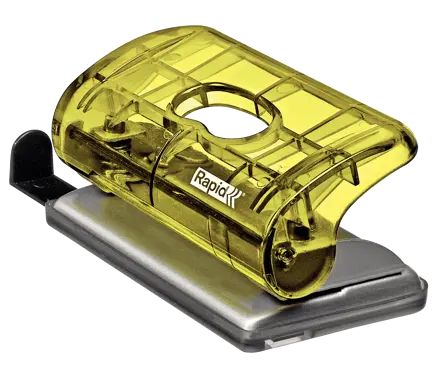 Perforator plastic Rapid Colour'Ice FC5, 10 coli, blister