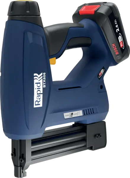 Rapid BTX606 Accutacker voor smalrugnieten 18V P4A Koffer