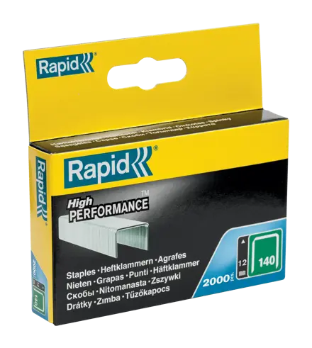 Rapid Nr. 140 bredtrådshæfteklammer 12 mm