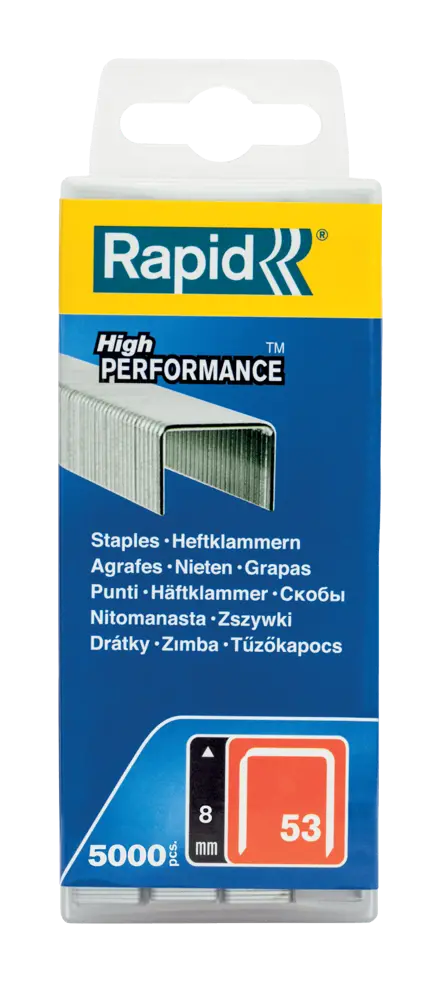 Rapid Nr. 53 fintrådshæfteklammer 8 mm