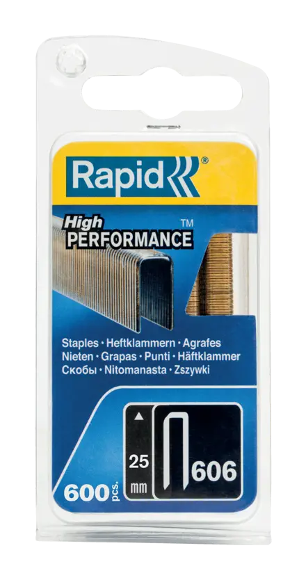 Rapid Nr. 606 smalrugnieten 25 mm