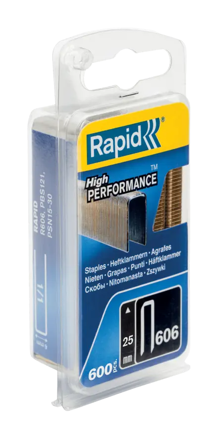 Rapid Nr. 606 smalrugnieten 25 mm
