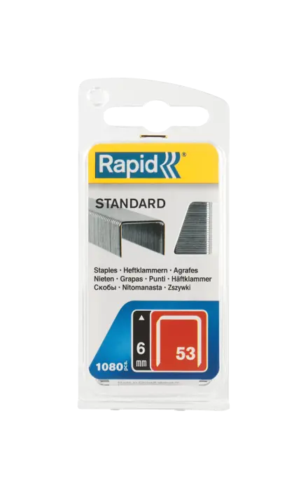 Rapid Nr. 53 dundraadnieten 6 mm Standaard