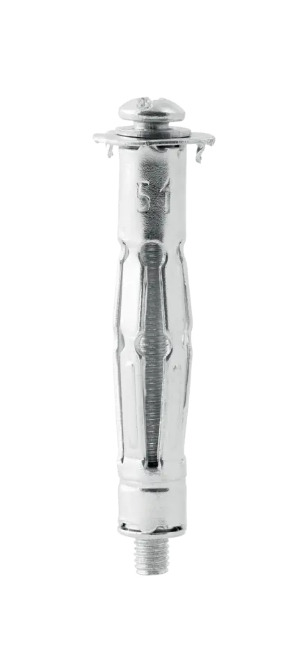 Metall-Hohlraumdübel für 6 - 21 mm Plattendicke, 40 kg Tragfähigkeit