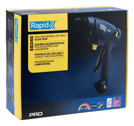 Pistola de cola Rapid PRO-INDUSTRIAL EG340 12 mm