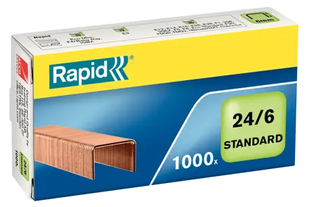 Rapid Standard Heftklammern 24/6