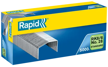 Rapid Standard Heftklammern RK8 (B8)