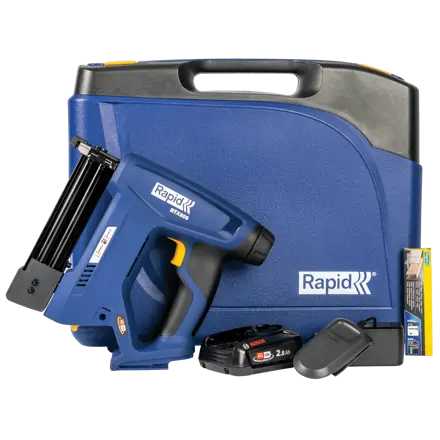 Rapid BTX606 Accutacker voor smalrugnieten 18V P4A Koffer