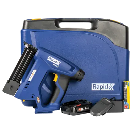 Rapid BTX553 Graffatrice a batteria 18V P4A Valigetta