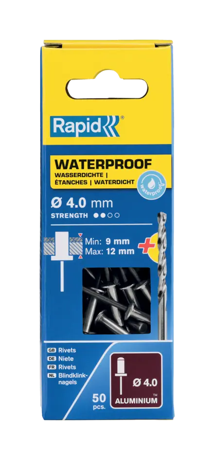 Remaches impermeables Rapid de Ø4.0x16 mm