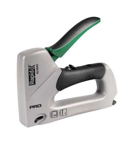Pistol de capsat Rapid MS840, blister, se foloseste cu capse 140/6-14 sau cuie Rapid 8-300/15