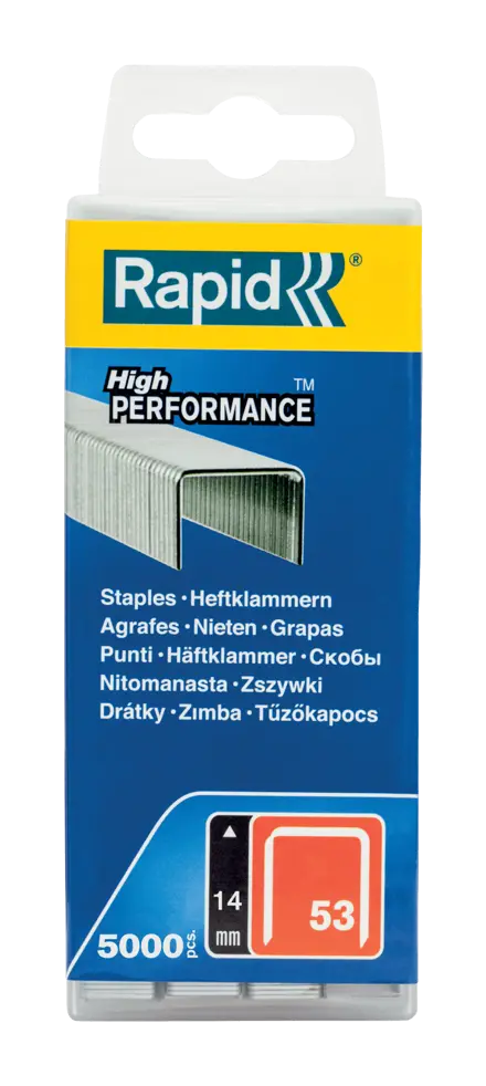 Rapid Nr. 53 fintrådshæfteklammer 14 mm
