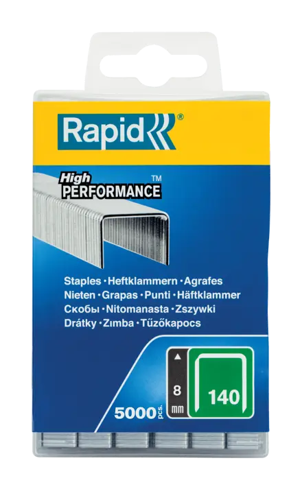 Rapid Nr. 140 bredtrådshæfteklammer 8 mm