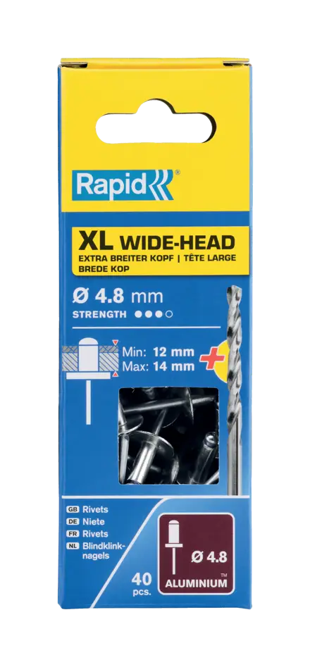 Rapid XL-nitte Ø 4,8 x 18 mm