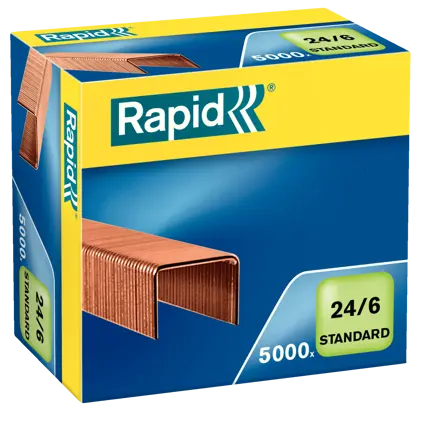 Rapid Standard Heftklammern 24/6