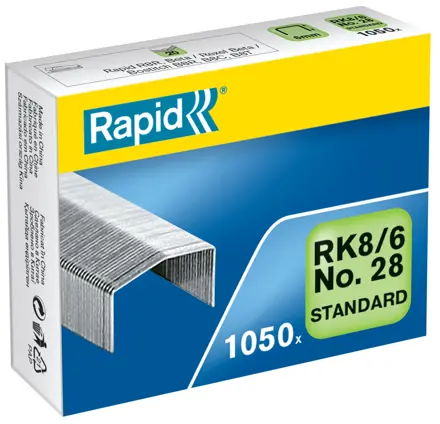 Rapid Standard Heftklammern RK8 (B8)