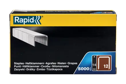 Плоские скобы Rapid No. 12 14 мм