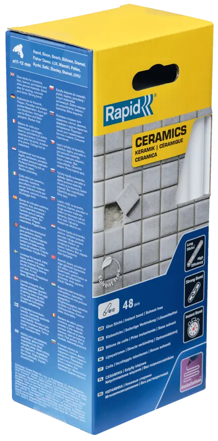 Rapid 12 mm Limstav Keramik