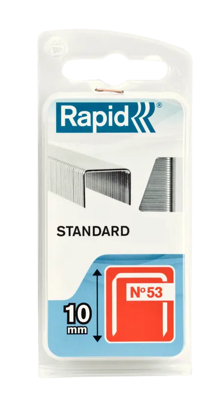 Rapid Nr. 53 dundraadnieten 10 mm Standaard
