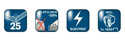 5025e Supreme elektromos tűzőgép