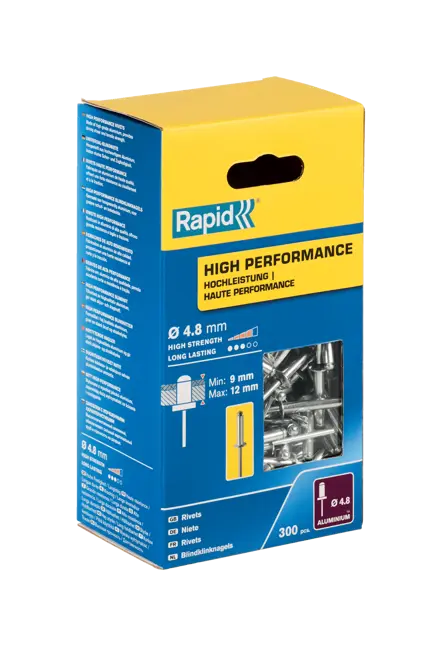 Rapid High performance blindnitte Ø4.8 x 16 mm