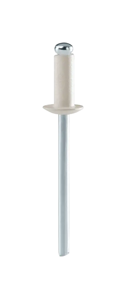 Rapid Coloured rivet White Ø4.0 x 10 mm