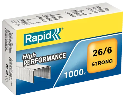 Niitit Rapid Strong 26/6 Galvanoitu 1000/ltk