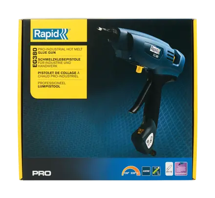 Rapid incollatrice INDUSTRIALE EG380 12 mm