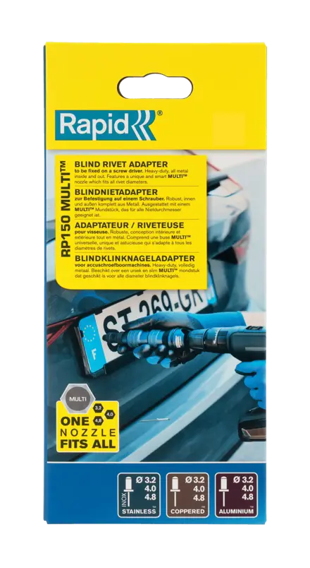 Rapid RP150 MULTI Blindklinknageladapter
