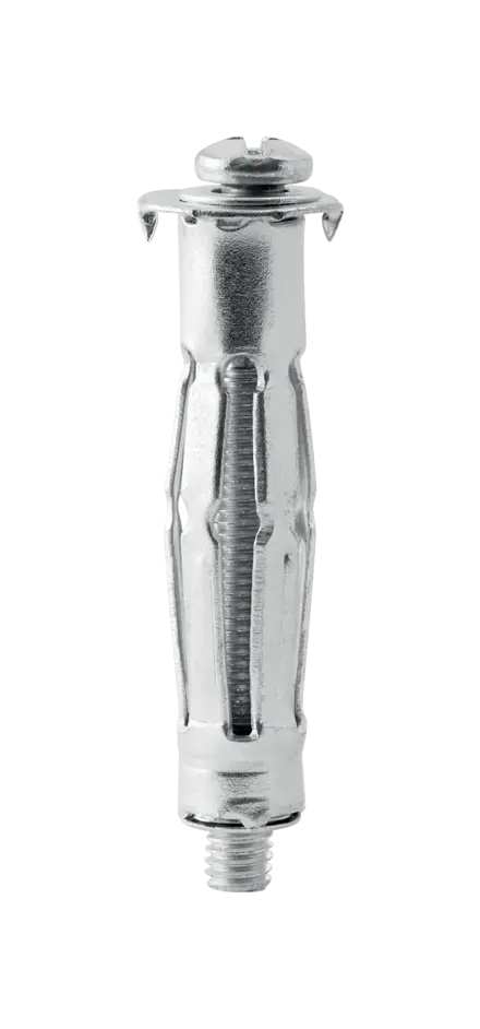Metall-Hohlraumdübel für 6 - 21 mm Plattendicke, 50 kg Tragfähigkeit