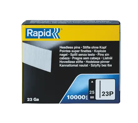Шпильки Rapid No. 23P 25 мм