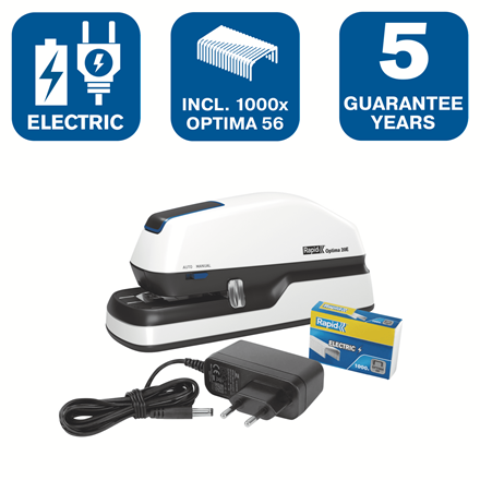 Cucitrice elettrica contactless Rapid Optima 20E